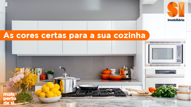 As cores certas para a sua cozinha